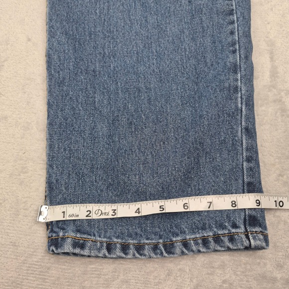 Levi's 44x29 550 Relaxed Fit Jeans Men Dadcore Blue 100% Cotton 01550-4886 Short - Picture 10 of 10